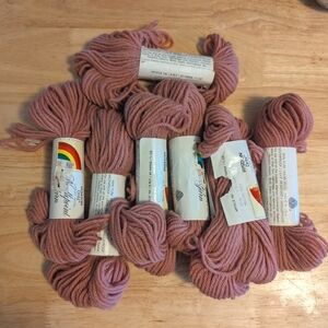 Vintage Virgin Wool Yarn Skeins